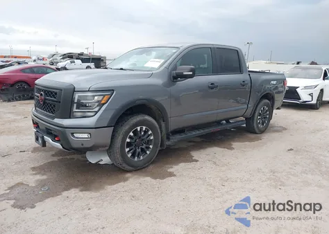 2024 Nissan Titan Pro-4X 4X4 z USA, uszkodzony, nr VIN 1N6AA1ED2RN111231